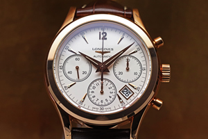 ロンジン ヘリテージ コレクション コラムホイール クロノグラフ L2.742.8.76.2