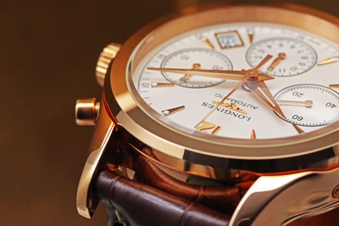 ロンジン ヘリテージ コレクション コラムホイール クロノグラフ L2.742.8.76.2