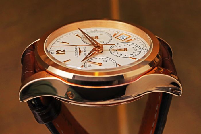 ロンジン ヘリテージ コレクション コラムホイール クロノグラフ L2.742.8.76.2